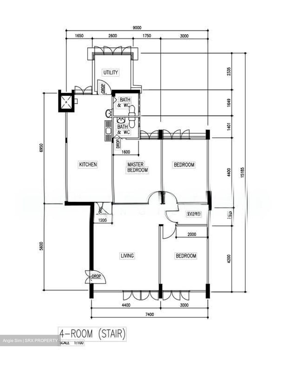 Blk 131 Yio Chu Kang Ville (Ang Mo Kio), HDB 4 Rooms #573085311